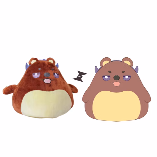 Animal de peluche de pez linterna feroz, animal de peluche y peluche, muñeco de peluche afilado de pulpo, juguetes de peluche de animales marinos de personalización