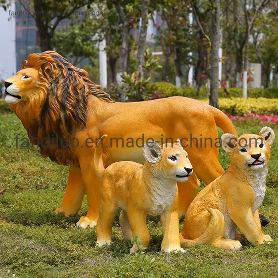 Jardín estilo jungla fiesta de cumpleaños jirafa decorativa gran resina fibra de vidrio Safari animales de simulación salvajes